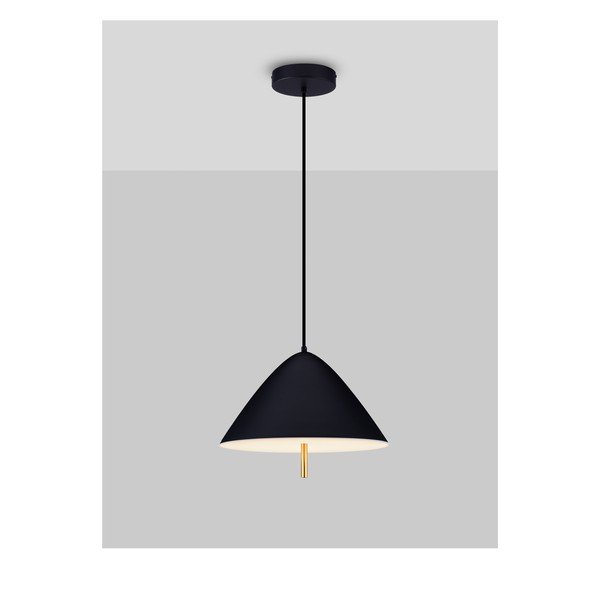 Matt must metallist LED-ripplamp metallvarjuga, ø 40 cm Oros - Nova Luce-image-3