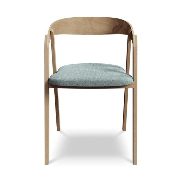 Sinine täispuidust söögitool Erika - Makamii-image-1