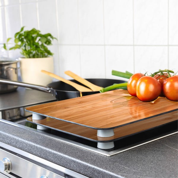 Klaasist pliidikatte komplekt 2 tk, 52 x 30 cm Lunch - Wenko-image-1