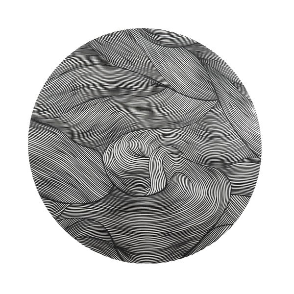 Lauamatt ø 38 cm Celeste - douceur d'intérieur