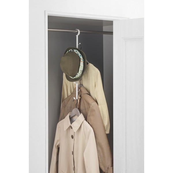 Valge rippuv mantlihoidja Yamazaki Tower - YAMAZAKI-image-1