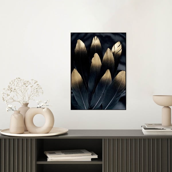 Maal 30x40 cm Golden Feather - Malerifabrikken-image-1