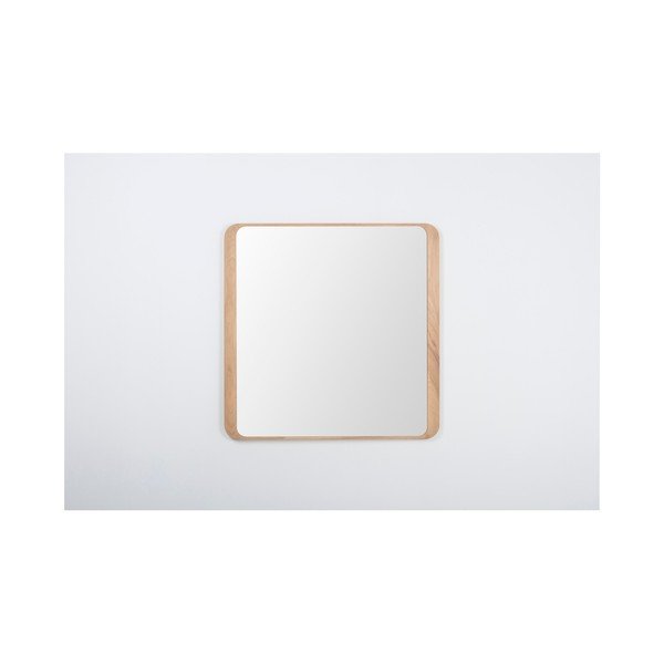 Nástěnné zrcadlo z dubového dřeva Gazzda Ena-image-1