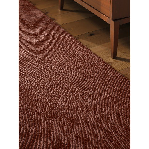 Käsitsi kootud villane vaip telliskivi värvi 80x200 cm Calmio - Hanse Home-image-1