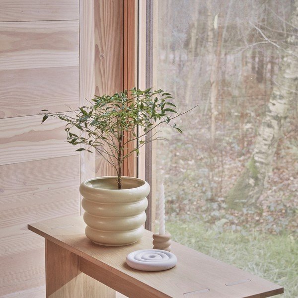 Naturaalses värvitoonis puidust pink Kotai - OYOY Living Design-image-3