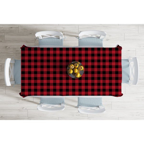 Lauakate puuvillase seguga tartan, 140 x 180 cm Christmas - Minimalist Cushion Covers-image-1