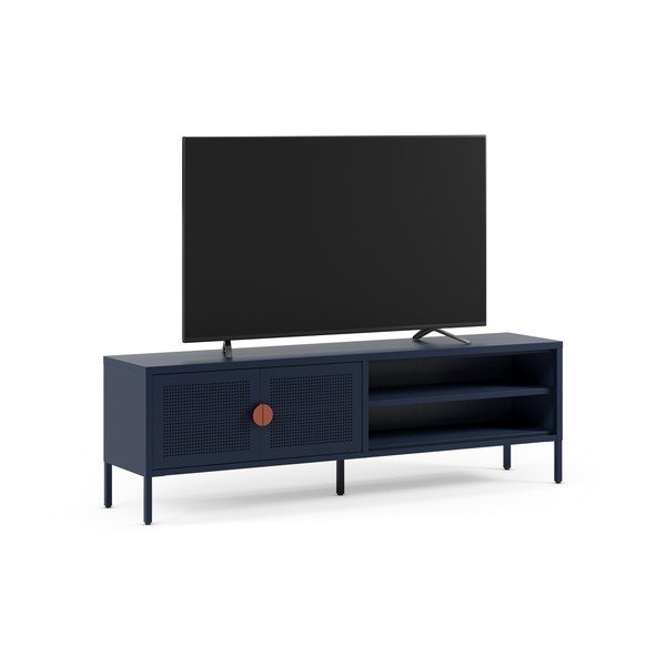 Tumesinine metallist telekaalus 160x50x35 cm Sayla - Marckeric-image-2