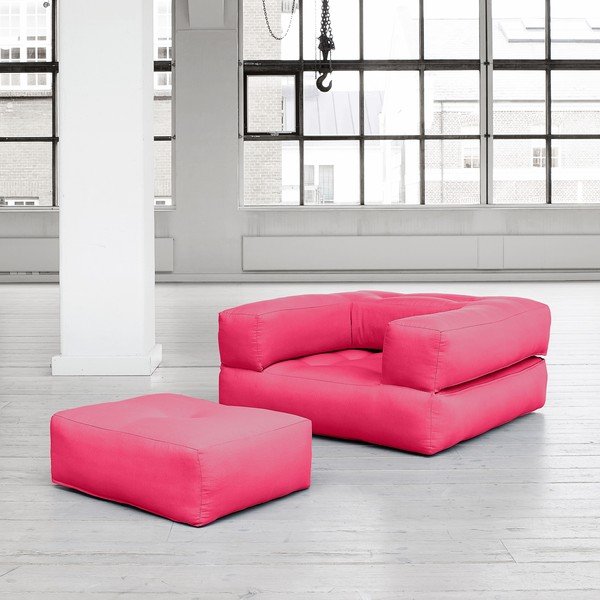 Variabilní křesílko Cube, magenta-image-1