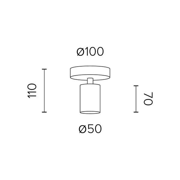 Valge laevalgusti ø 5 cm Cero - Sotto Luce-image-2