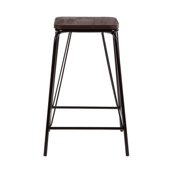 Must/pruun jalakapuust tool District - Premier Housewares-image-2