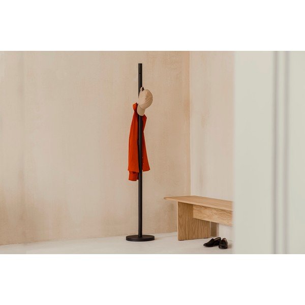 Must metallist riidepuuraam ø 25x183 cm Yuko - noo.ma-image-2