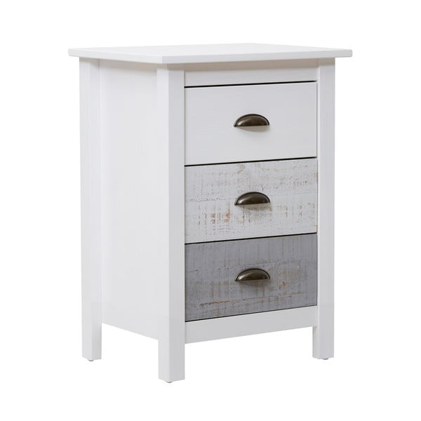 Valge ja hall öökapp Romantica - Marckeric-image-2