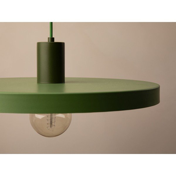 Roheline metallist ripplamp ø 40 cm Ori - Micadoni-image-2