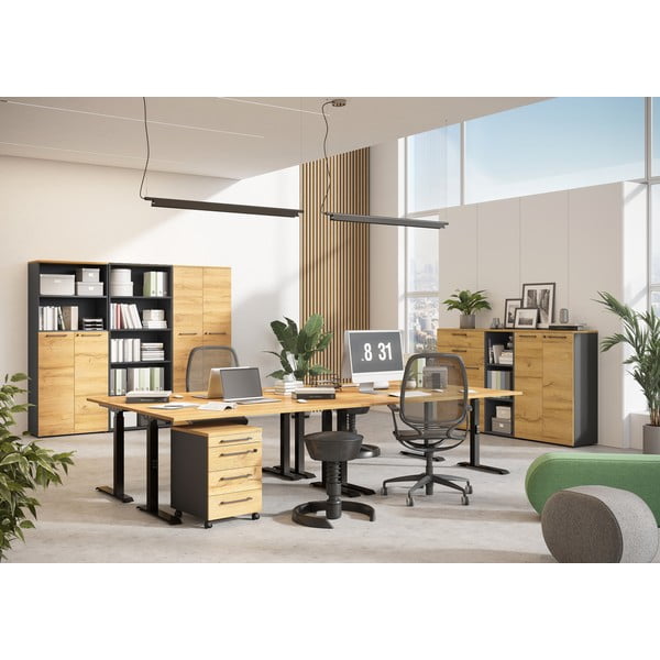 Reguleeritav töölaud 80x160 cm Agenda - Germania-image-2