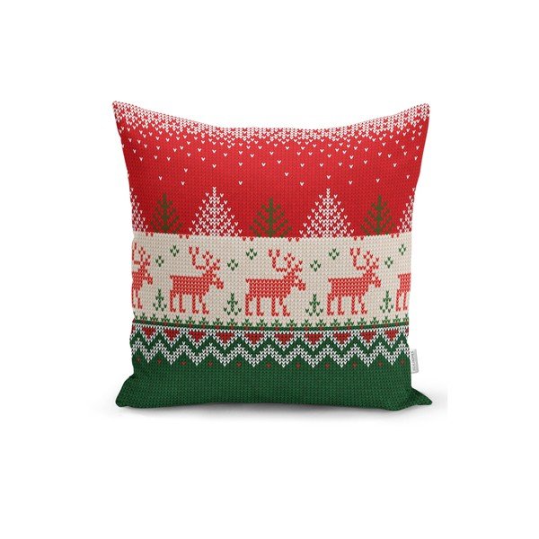 Komplekt 4 jõulupadjakatet ja lauajooksikut Merry Christmas - Minimalist Cushion Covers-image-4