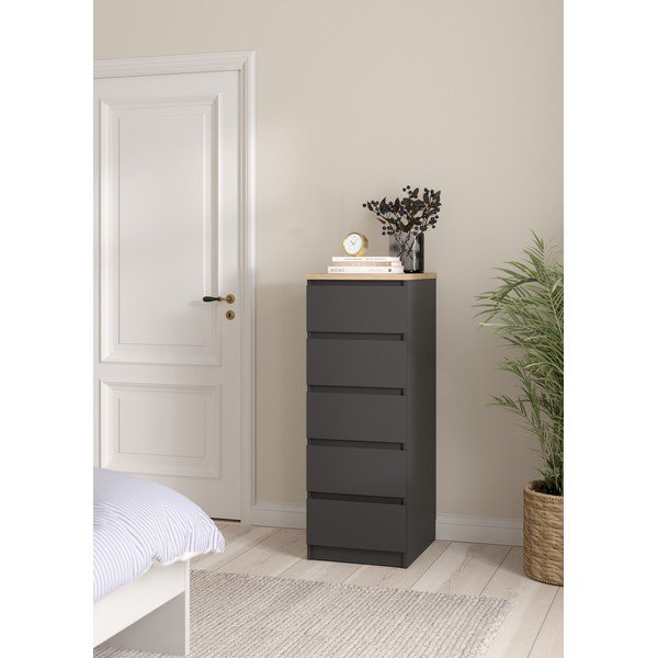 Tumehall kummut 40x111x50 cm Naia - Tvilum-image-1