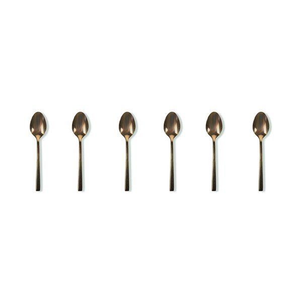 Komplekt 6 teelusikatäit Villa d'Este Lexinghton Copper Lexington - VDE Tivoli 1996-image-2