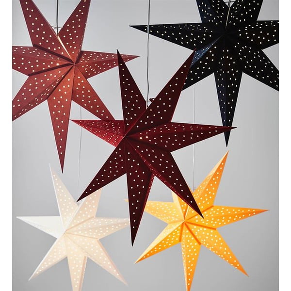 Punane rippuv jõulu valguskaunistus Clara – Markslöjd-image-2