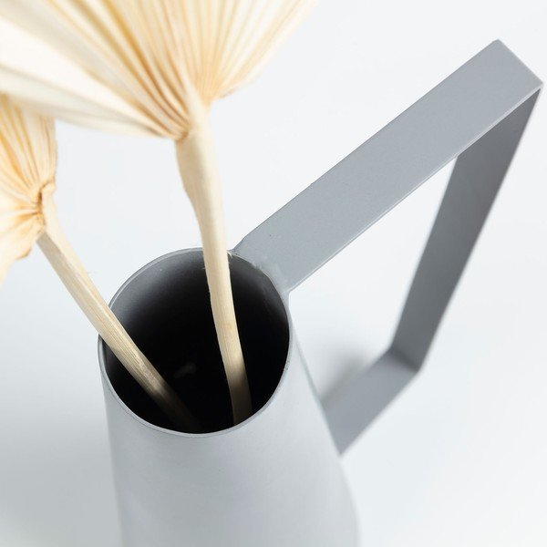 Šedá váza La Forma, výška 14 cm-image-1