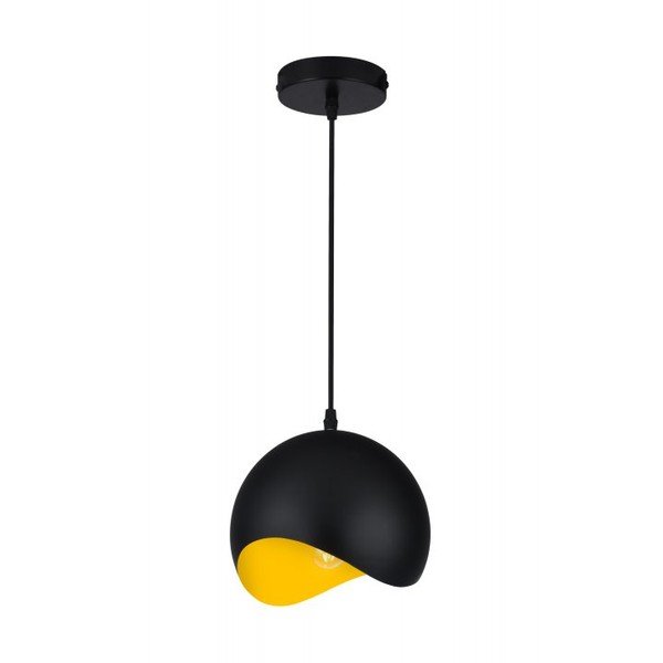 Must-kuldne rippvalgusti ø 20 cm Mavia - GTV
