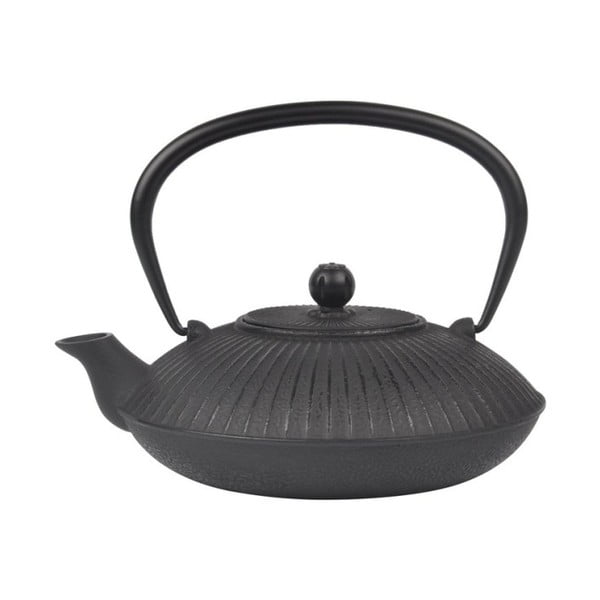 Černá železná čajová konvice Bambum Mate, 1150 ml