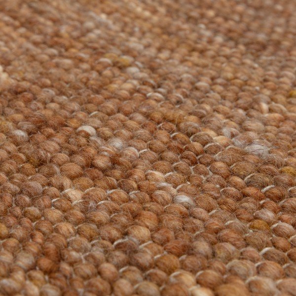 Terrakota kahepoolne/käsitsi kootud villasegu vaip 160x230 cm Birkdale Rust - Asiatic Carpets-image-3
