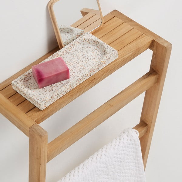 Teakpuidust seinarätikuhoidja Sunday - Kave Home-image-1