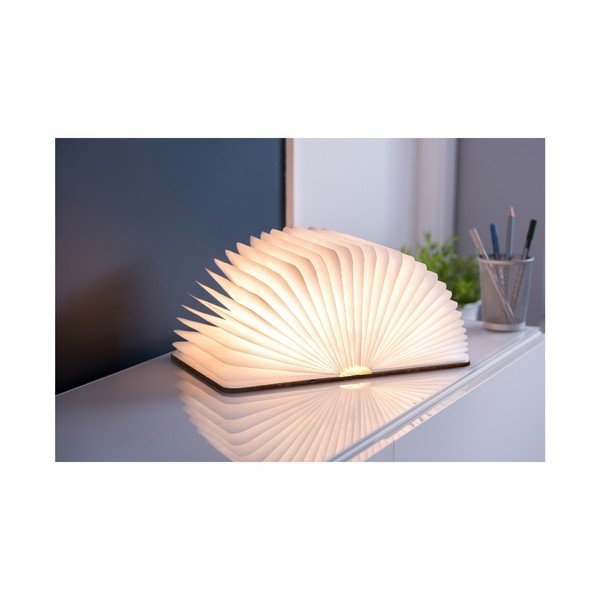 LED laualamp tekstiilist varjuga (kõrgus 2,5 cm) Booklight – Gingko-image-1