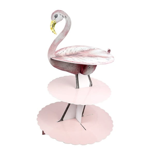 Papírový etažér Talking Tables Flamingo