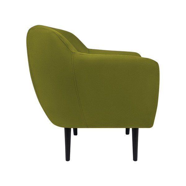Roheline sametist tugitool Toscane - Mazzini Sofas-image-3