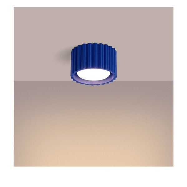 Sinine metall prožektor ø 10 cm Zora - Sollux-image-4
