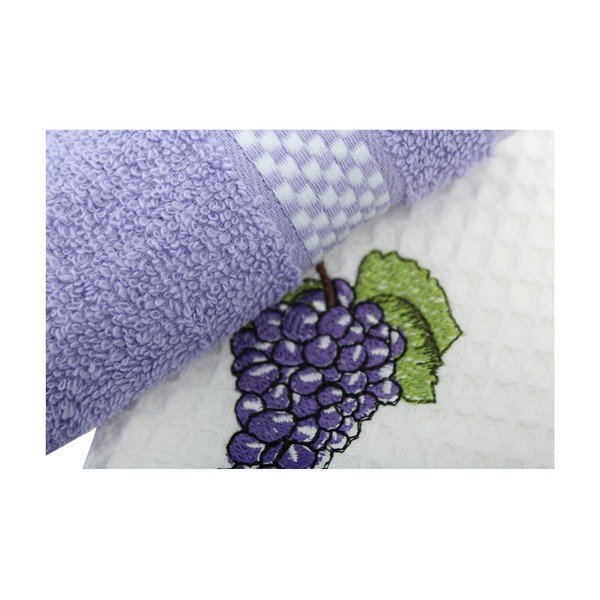Sada 2 ručníků na ruce Grapes-image-1