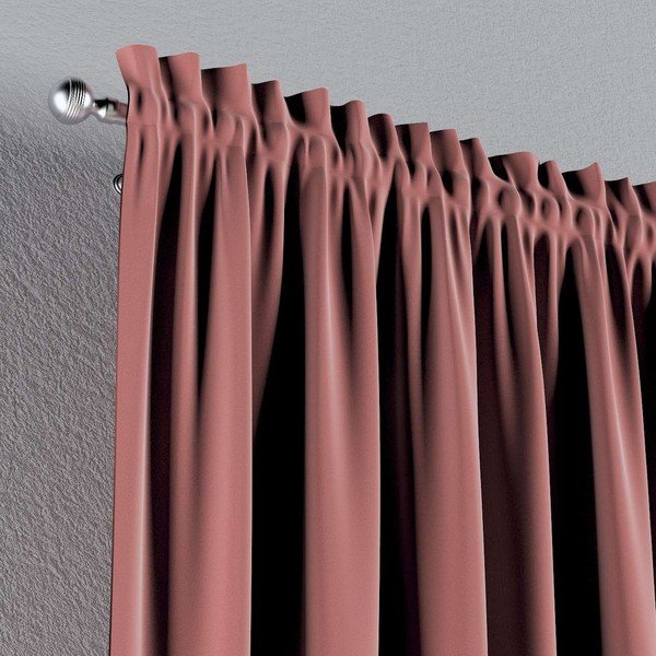 Roosa kardin 260x130 cm Posh Velvet - Yellow Tipi-image-3