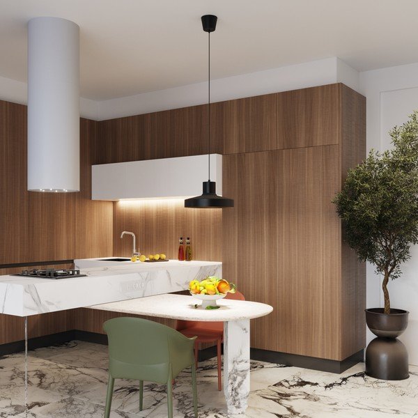 Must rippvalgusti ø 35 cm Vito - Sollux-image-1