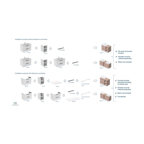 Läikiv hõbedane käepide i.Life A - Ideal Standard-image-4