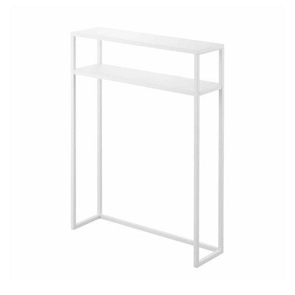 Valge metallist konsoollaud 18x60 cm Tower - YAMAZAKI