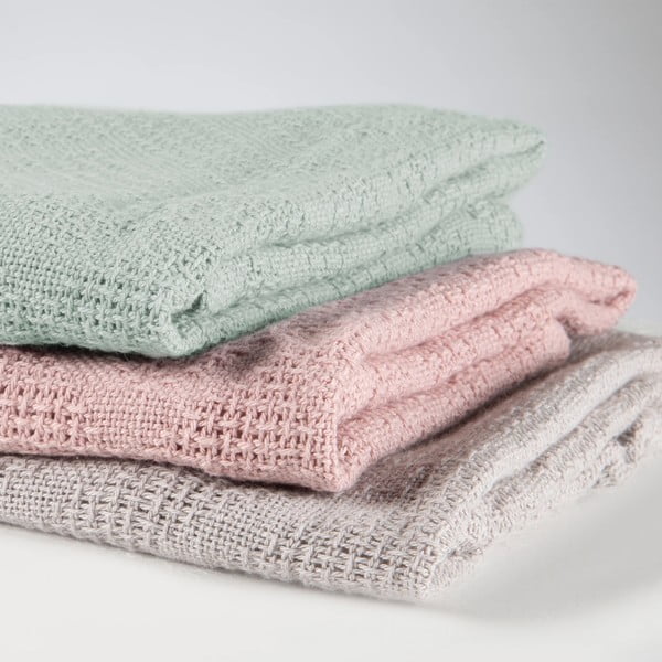 Orgaanilisest puuvillast rohelinekootud beebitekk 80x80 cm Lil Planet - Roba-image-1