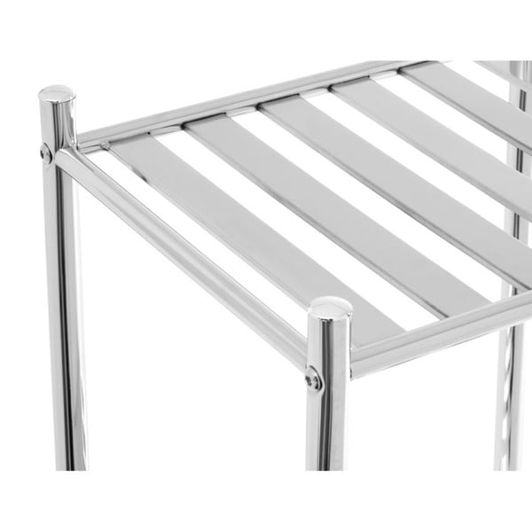 Hõbedane vannitoariiul 33x78 cm - Premier Housewares-image-4