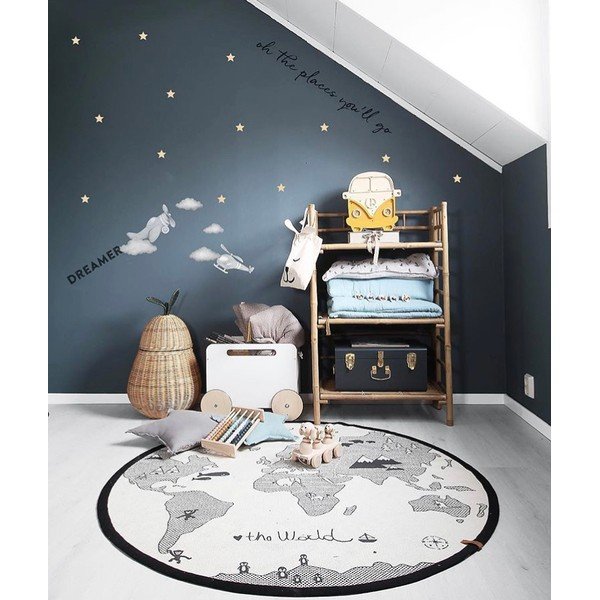 Oranž laualamp männipuidust , kõrgus 29 cm Van - Little Lights-image-2