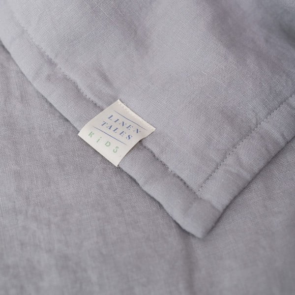 Hall linane beebitekk 140x200 cm - Linen Tales-image-1