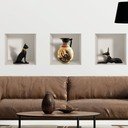 Komplekt 3 3D seinakleebist Egiptuse - Ambiance