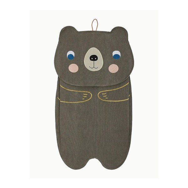 Pruunist kangast rippuv korraldaja Darling Bear - OYOY Mini