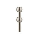 Matt hõbedane metallvaas (kõrgus 10 cm) Nagel - STOFF Nagel