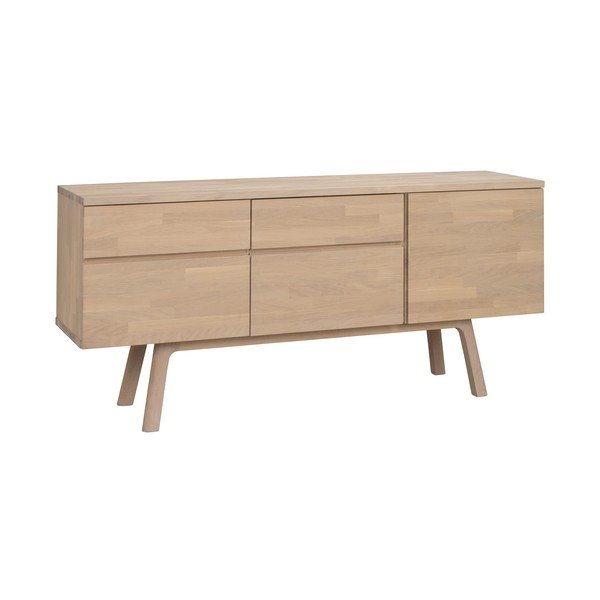 Heleda naturaalse tammepuidust kummut 170x77x42 cm Cleardale - Rowico