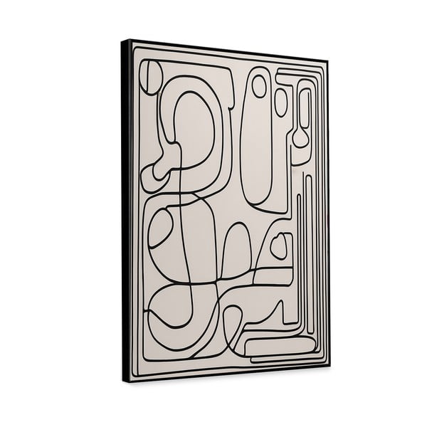 Maal 60x90 cm Labyrinth of Lines – knor