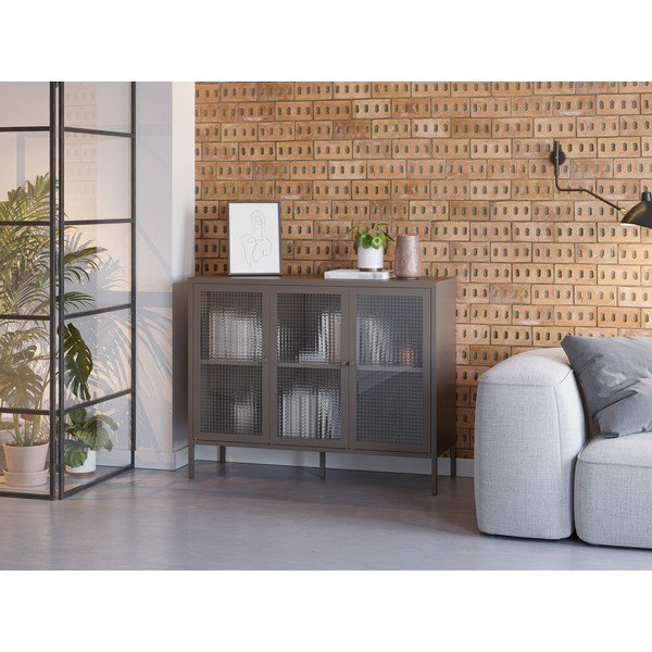 Hall metallvitriin 121x90x40 cm - Marckeric-image-1