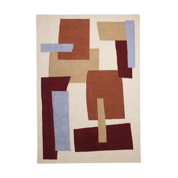 Käsitsi kootud villane vaip 120x170 cm Venessla - MADE