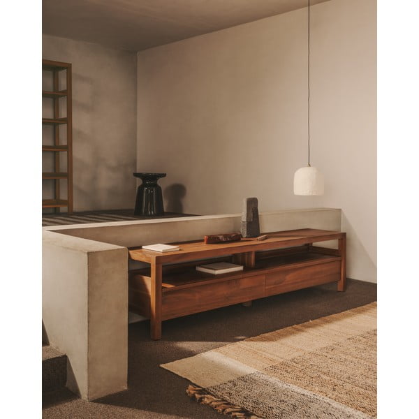 Tiigipuidust telerilaud 200x50 cm Sashi - Kave Home-image-1