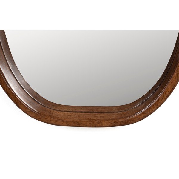 Puidust raamiga seinapeegel 40x120 cm Nyko - White Label-image-2