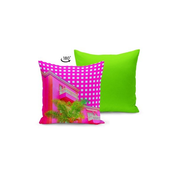 Padi täidisega Neo Pink, 43 x 43 cm - Kate Louise-image-1